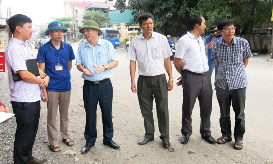 Lãnh đạo tỉnh giải quyết kiến nghị của Công ty TNHH Synopex Vina 2 và kiểm tra thông tuyến tỉnh lộ 286