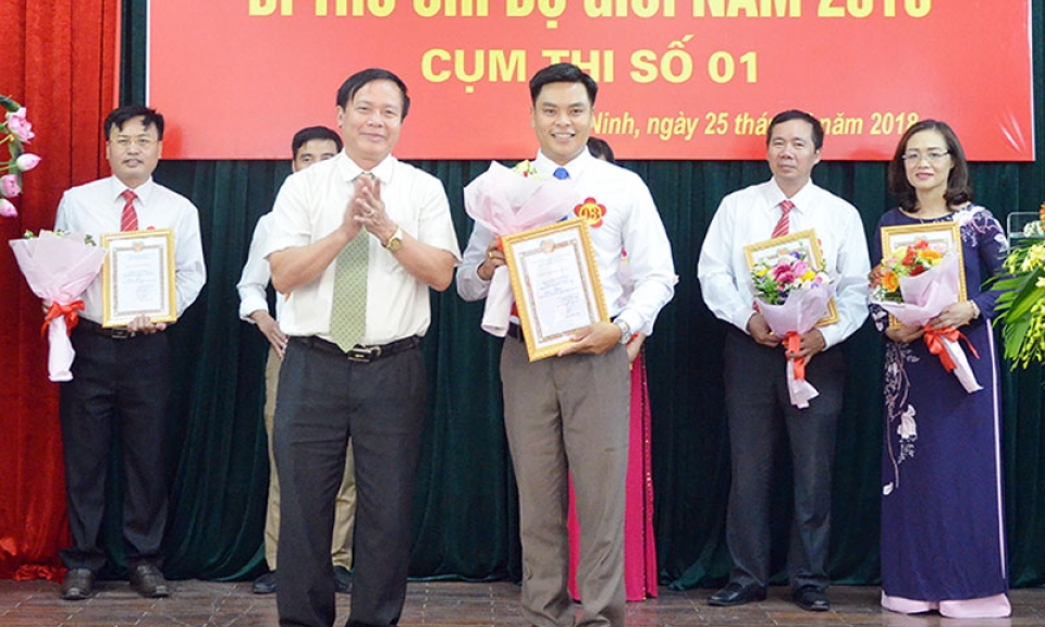 Đảng bộ Bảo hiểm xã hội tỉnh giành giải Nhất Cụm 1, Hội thi Bí thư Chi bộ giỏi