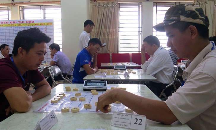 Hơn 200 VĐV dự giải cờ vua, cờ tướng, bóng bàn, đá cầu trong chương trình Đại hội TDTT tỉnh lần thứ VIII- năm 2018
