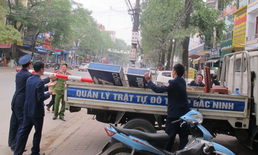 Thành phố Bắc Ninh nỗ lực bảo đảm ATGT và trật tự đô thị