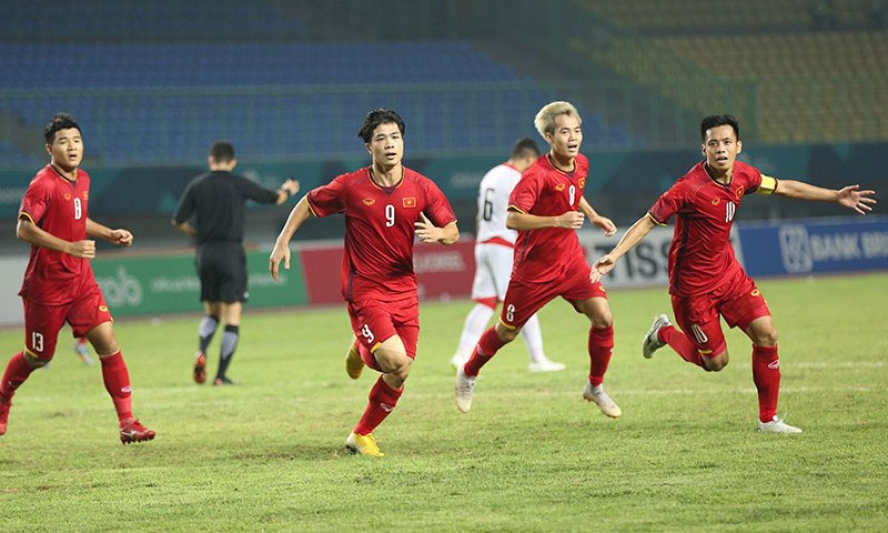 Công Phượng ghi bàn thắng “vàng”, U23 Việt Nam làm nên lịch sử Asiad 2018