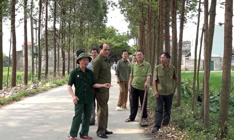 Hội Cựu chiến binh Gia Bình  chung tay xây dựng Nông thôn mới