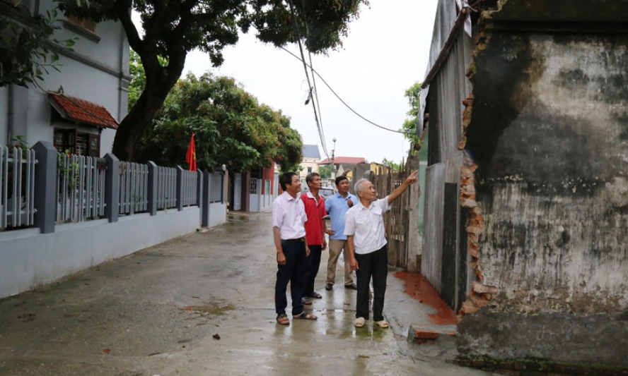 Cựu chiến binh xã Lâm Thao hiến đất làm đường