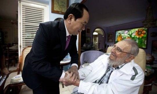 Cuba để quốc tang hai ngày tưởng niệm Chủ tịch nước Trần Đại Quang