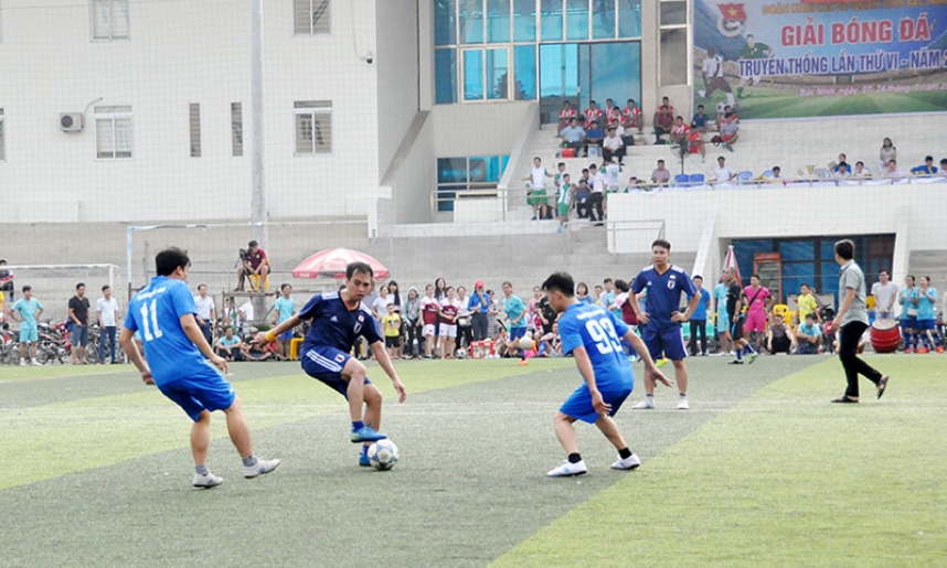 Khai mạc Giải bóng đá lần thứ VI của Đoàn thanh niên Khối các cơ quan tỉnh