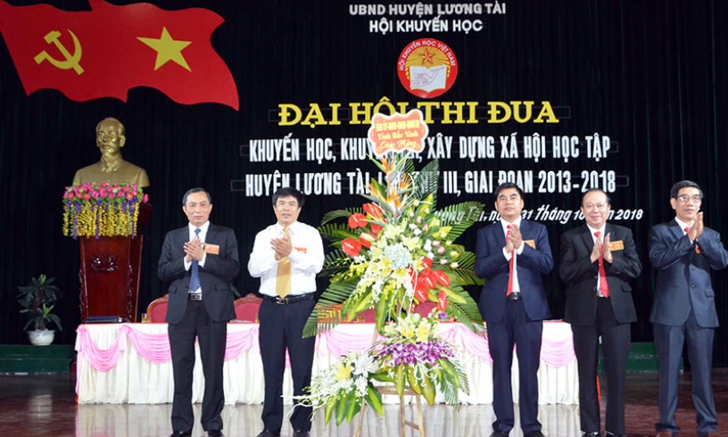 Đại hội thi đua khuyến học, khuyến tài huyện Lương Tài giai đoạn 2013-2018