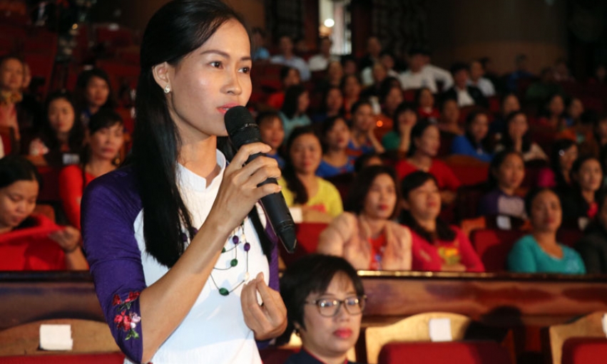 Đối thoại trực tiếp - Gỡ nút thắt vướng mắc trong công tác phụ nữ