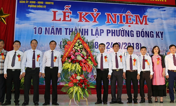 Phường Đồng Kỵ kỷ niệm 10 năm thành lập