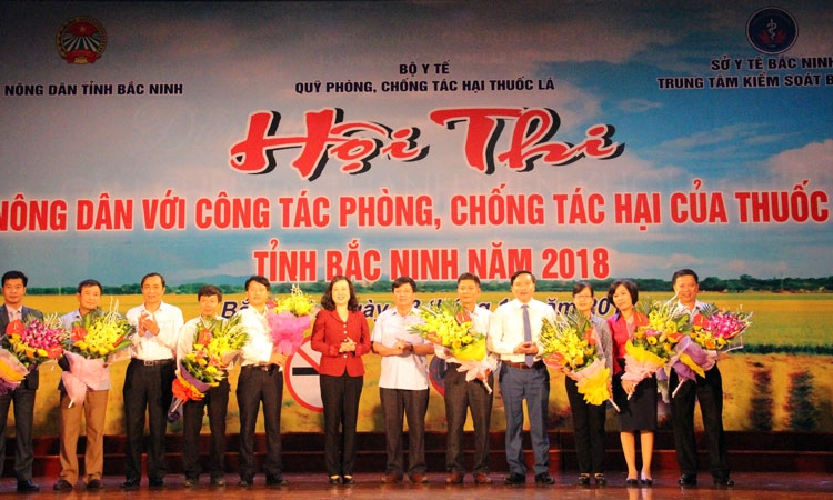 Hội thi nông dân phòng, chống tác hại của thuốc lá