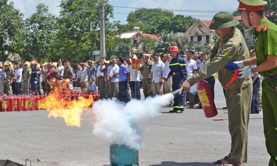 An toàn phòng cháy, chữa cháy khi sử dụng gas trong gia đình