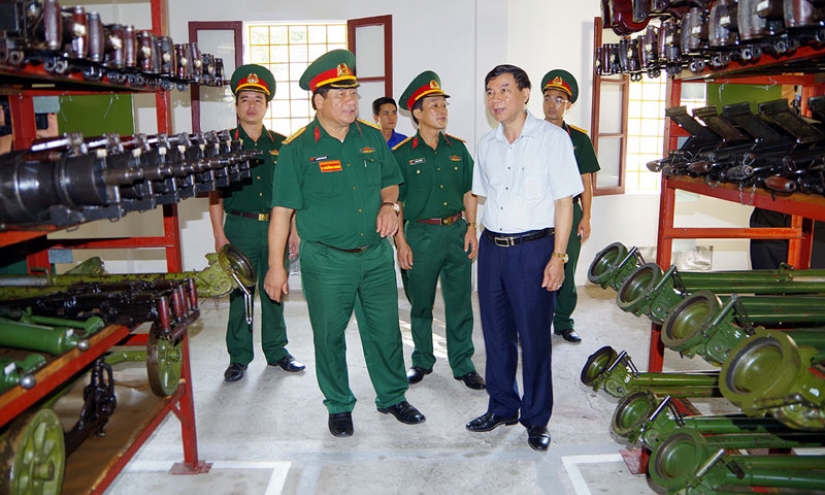 Kiểm tra toàn diện công tác kỹ thuật tại Bộ CHQS tỉnh