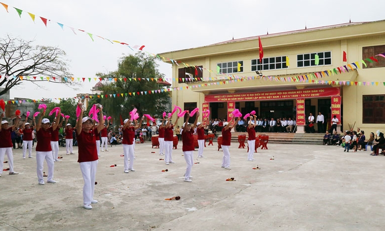 Chi Trung - Điểm sáng  phong trào xây dựng nông thôn mới