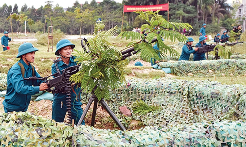 Học và làm theo Bác là công việc  thường xuyên, hàng ngày của đơn vị