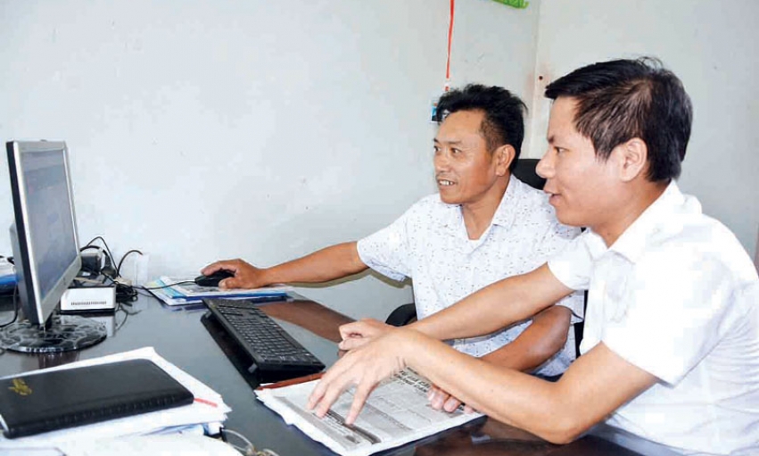 Vận hành hiệu quả  Bộ phận tiếp nhận  và trả kết quả cấp xã