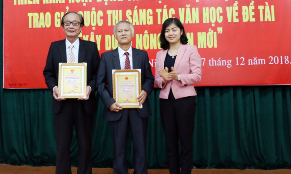 Hội Văn học Nghệ thuật tỉnh triển khai nhiệm vụ năm 2019