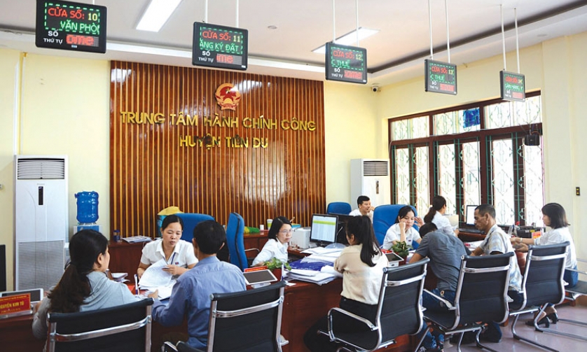 Nhiều cách làm đổi mới nâng cao hiệu quả hoạt động Trung tâm  Hành chính công và Bộ phận 1 cửa cấp xã ở huyện Tiên Du