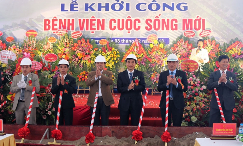 Khởi công xây dựng Bệnh viện Cuộc sống mới