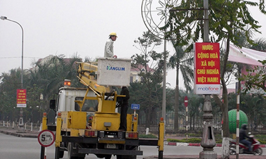 Để thành phố sáng - xanh - sạch đẹp