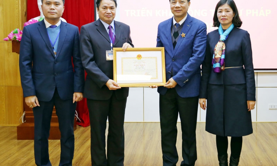 Sở Tư pháp triển khai nhiệm vụ năm 2019