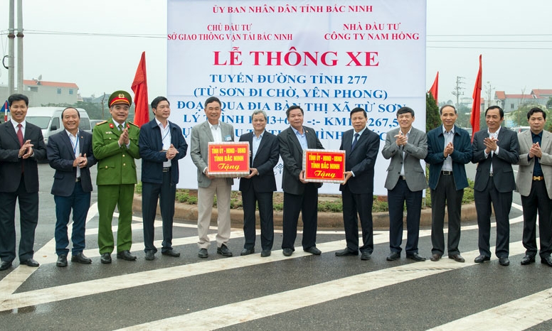 Thông xe kỹ thuật Tỉnh lộ 277 và dự án nút giao QL1 với QL18
