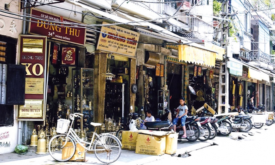 Phố Hàng Đồng với những nét cổ xưa đậm chất Kinh Bắc