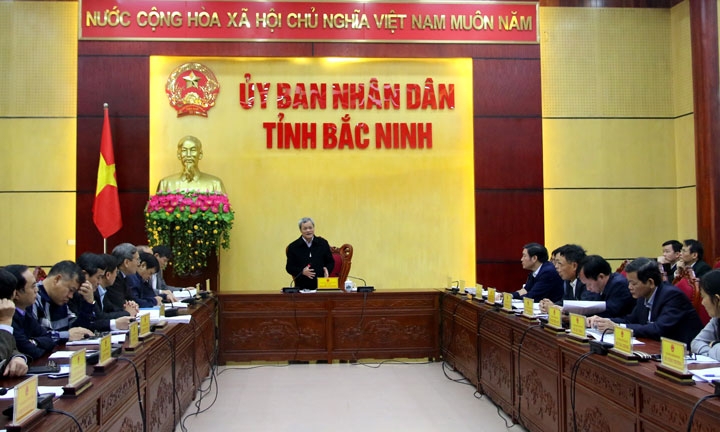 Họp Ban chỉ đạo lập quy hoạch tỉnh Bắc Ninh thời kỳ 2021-2030, tầm nhìn đến năm 2050