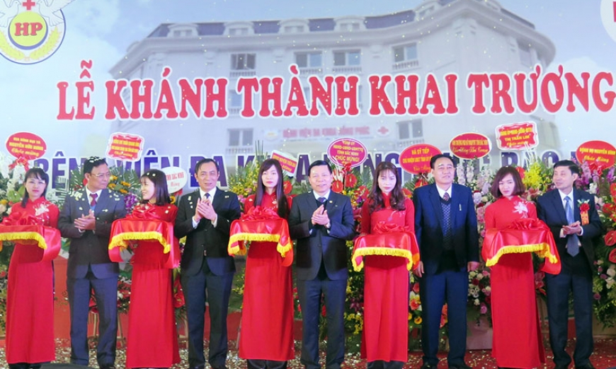 Khai trương Bệnh viện Đa khoa Hồng Phúc