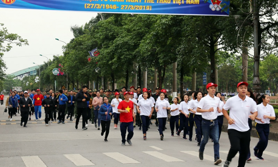 Xây nền thể thao hướng về cơ sở