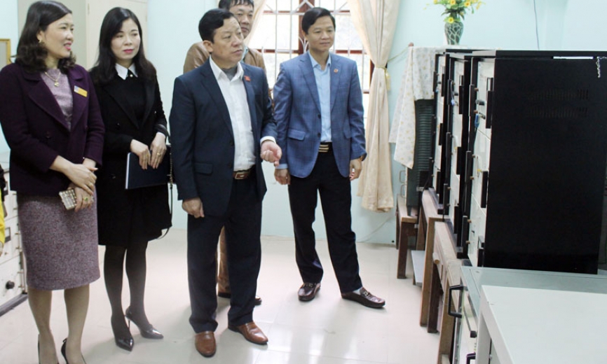 Giám sát tình hình cơ sở vật chất và hoạt động của Đài Phát thanh thành phố Bắc Ninh