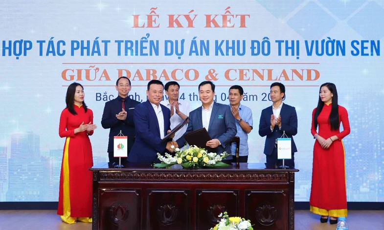 Dabaco Group và CenLand ký kết thoả thuận hợp tác đầu tư và phát triển dự án Khu đô thị Vườn Sen
