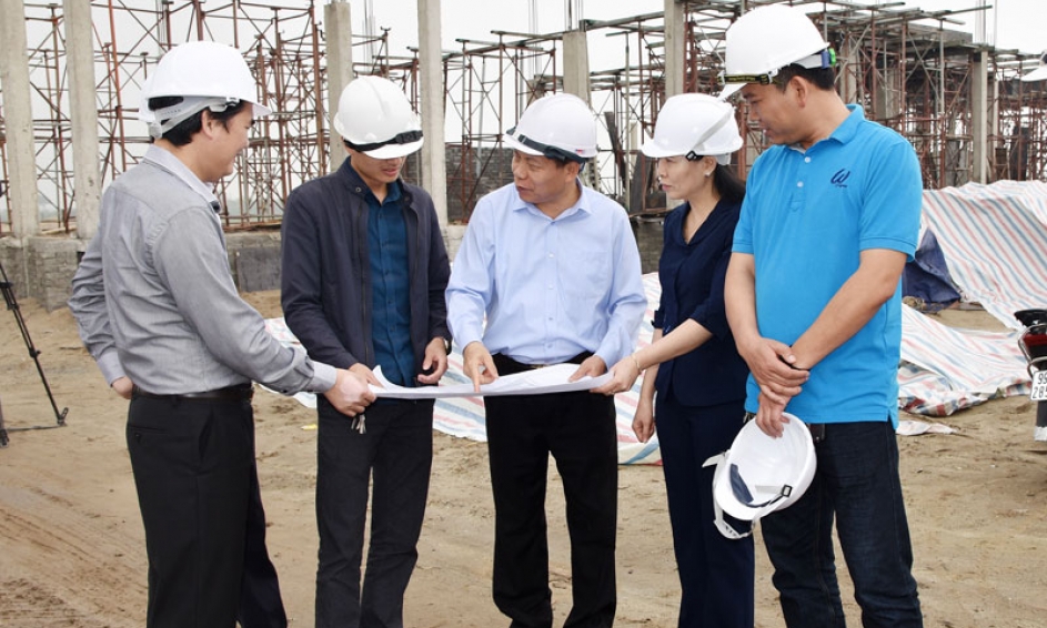 Bí thư Tỉnh ủy Nguyễn Nhân Chiến kiểm tra một số dự án tại huyện Lương Tài
