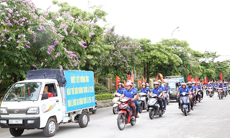 Mít tinh hưởng ứng Ngày Thế giới không thuốc lá và Tuần lễ Quốc gia không thuốc lá