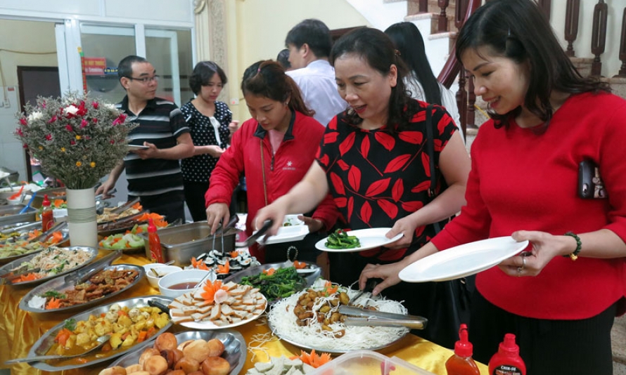 Gieo duyên ăn chay