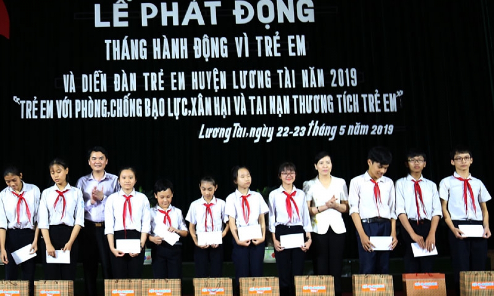Phát động Tháng hành động vì trẻ em và diễn đàn trẻ em năm 2019