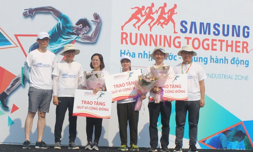 Hoạt động chạy vì cộng đồng Samsung Running Together 2019