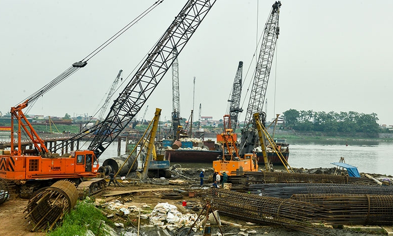 Tháng 5 trên công trường cầu Phật Tích-Đại Đồng Thành