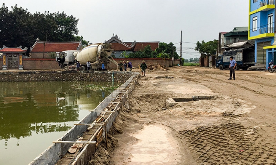 Lạc Vệ hoàn thiện hạ tầng  tạo tiền đề phát triển