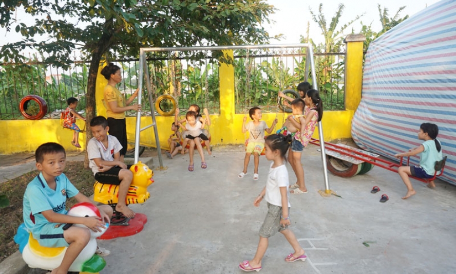 Khánh thành công trình thanh niên điểm vui chơi cho thiếu nhi