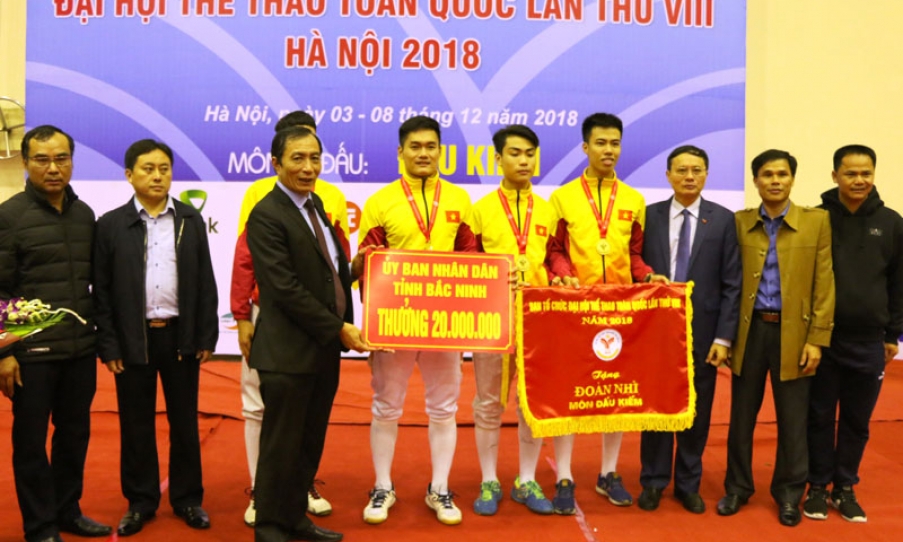 Để đấu kiếm  thực sự là “mỏ vàng” của thể thao Bắc Ninh