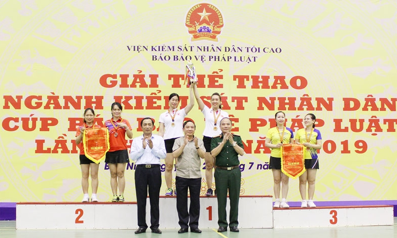 Bế mạc Giải thể thao ngành Kiểm sát nhân dân -Cúp Báo Bảo vệ pháp luật, lần thứ IX