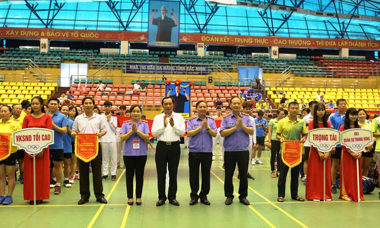 Hơn 500 VĐV dự giải thể thao ngành Kiểm sát