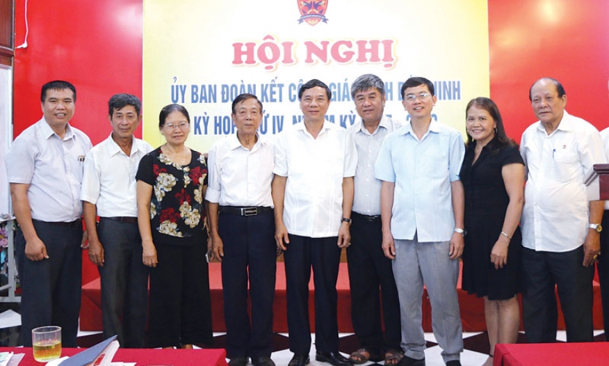 Sơ kết phong trào thi đua yêu nước  trong đồng bào Công giáo 6 tháng đầu năm 2019