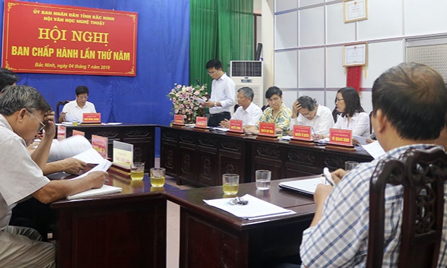 Hội Văn học Nghệ thuật tỉnh triển khai nhiệm vụ 6 tháng cuối năm 2019