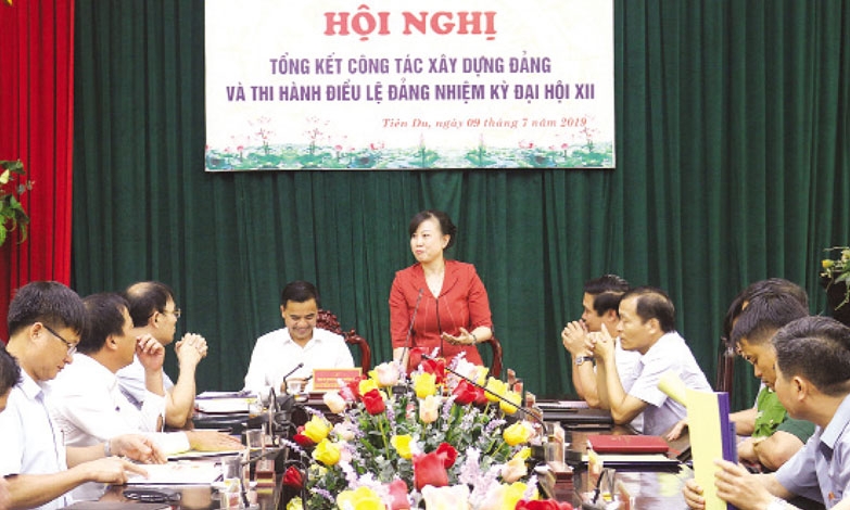 Đổi mới phương thức lãnh đạo ở Đảng bộ huyện Tiên Du