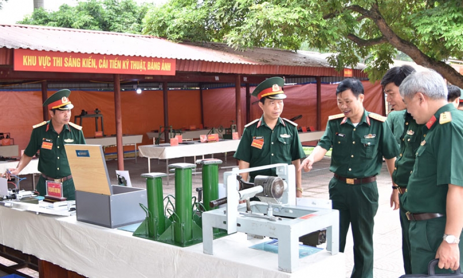 Hội thi Kỹ thuật Bộ CHQS tỉnh