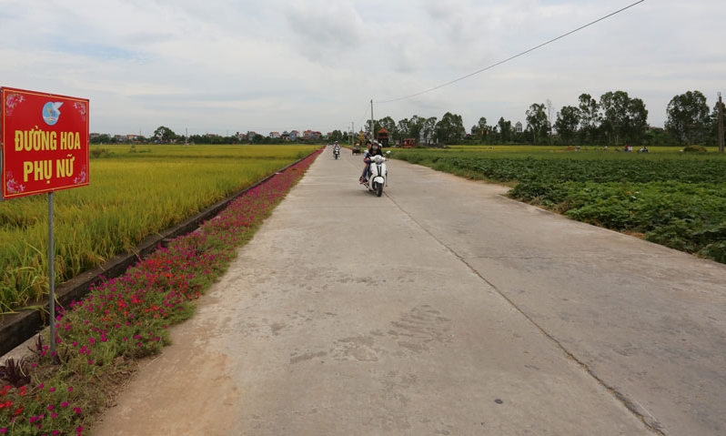 Hơn 91 %  số xã toàn tỉnh đạt tiêu chí Nông thôn mới