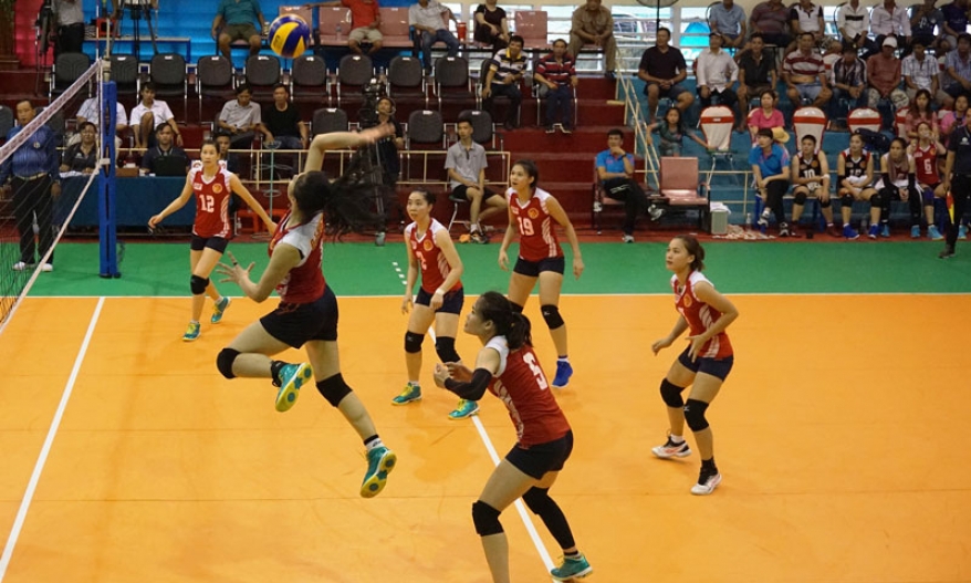 Đội bóng chuyền nữ Kinh Bắc giành 2 chiến thắng liên tiếp tại Giải Bóng chuyền Quốc tế Cúp Truyền hình Vĩnh Long năm 2019
