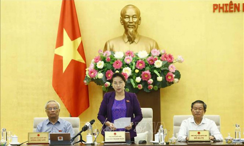 Bế mạc Phiên họp thứ 36 của Ủy ban Thường vụ Quốc hội