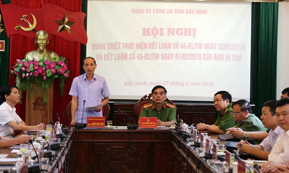 Hội nghị quán triệt thực hiện  Kết luận số 44-KL/TW và Kết luận số 45-KL/TW của Ban Bí thư