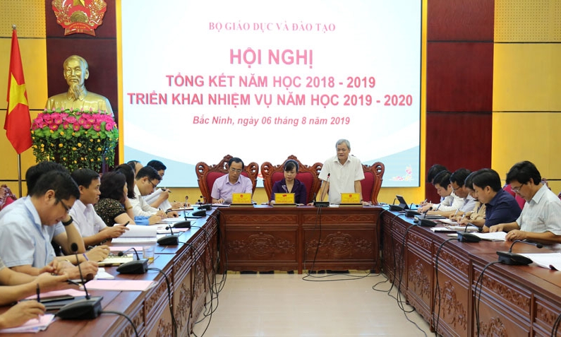 Hội nghị trực tuyến toàn quốc triển khai nhiệm vụ năm học 2019-2020